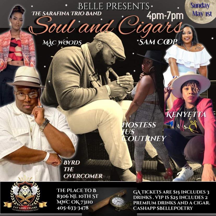 Soul and Cigars ~The Place To B Event Center - The Brew OKC