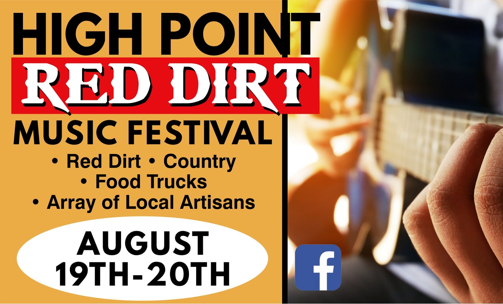 High Point Red Dirt Music Festival LIBERTY FIREWORKS The Brew OKC